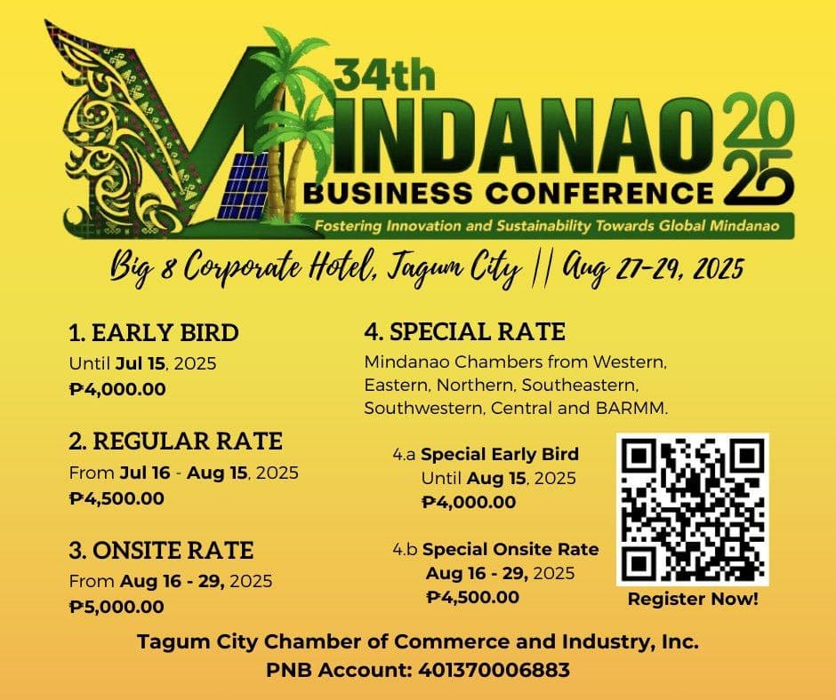 34th Mindanao Business Conference (MinBizCon) 2025