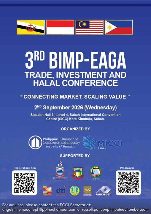 3rd BIMP - EAGA Trade, Investment, and Halal Conference