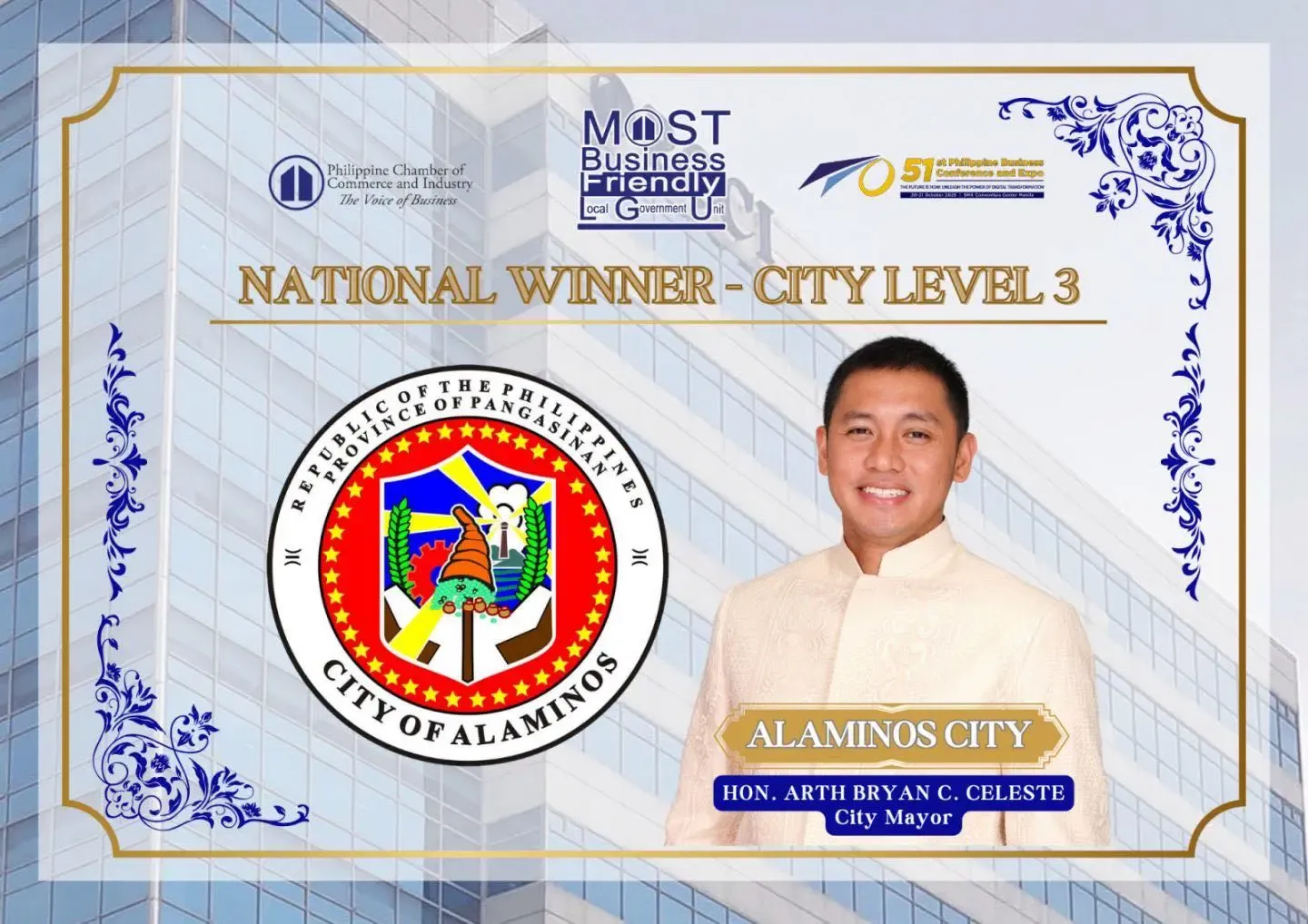 MOST BUSINESS FRIENDLY LOCAL GOVERNMENT UNIT