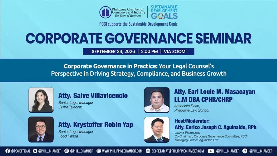 CORPORATE GOVERNANCE SEMINAR