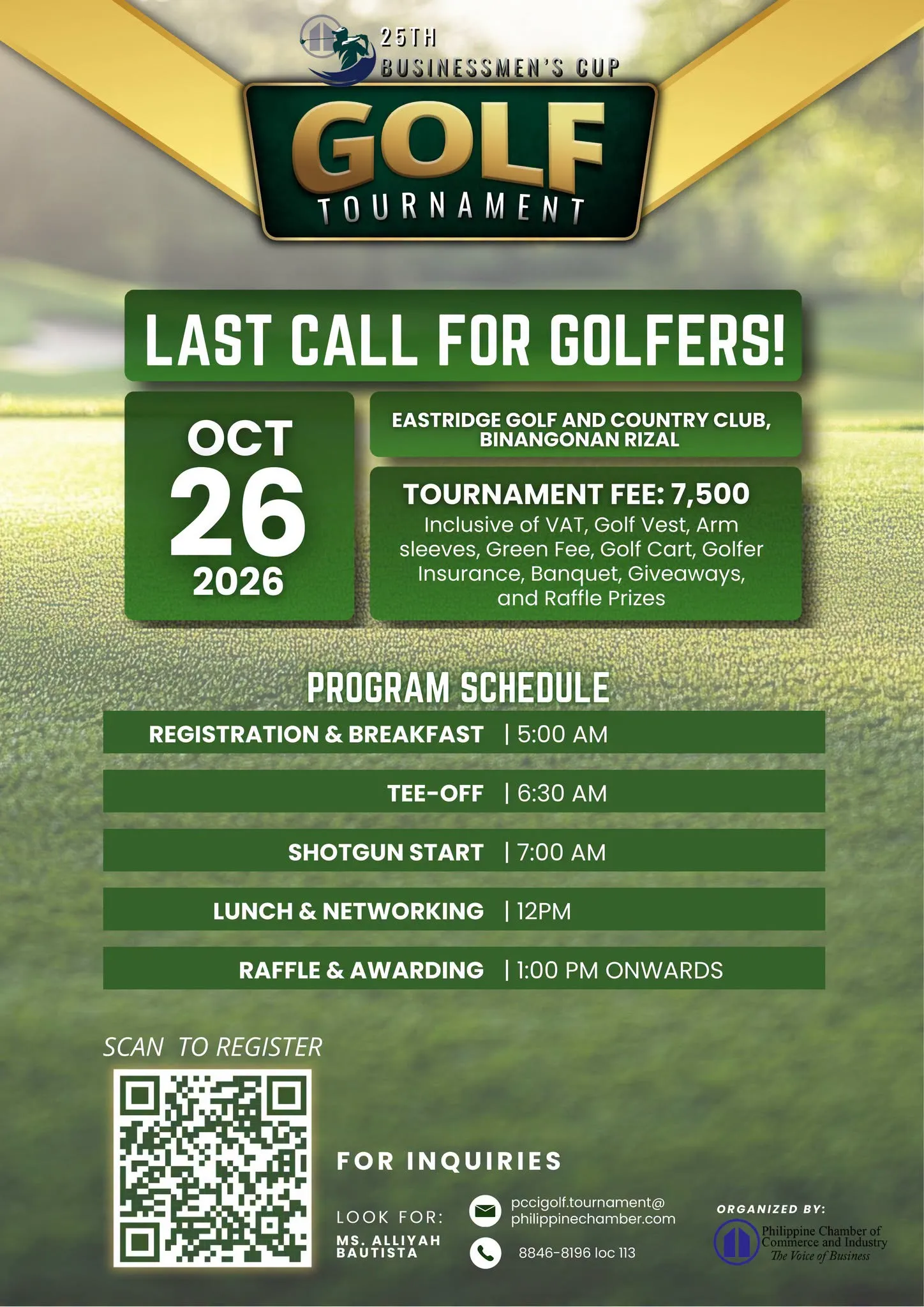 25th Businessmen's Cup Golf Tournament