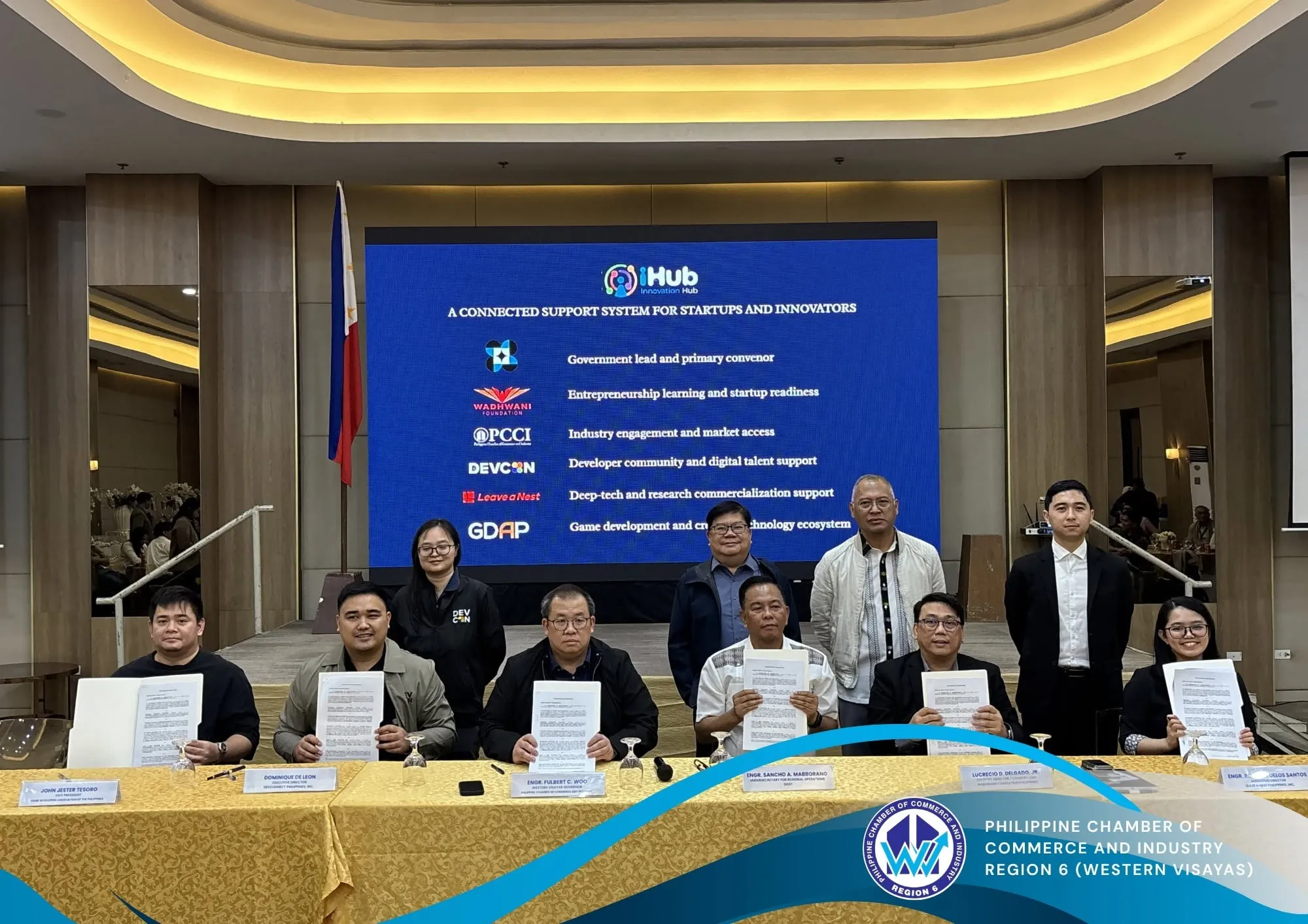 PCCI JOINS MOU SIGNING FOR DOST iHUBS TO STRENTHEN THE PHILIPPINE STARTUP ECOSYSTEM